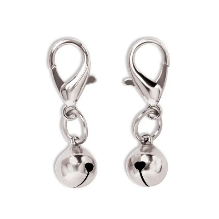 Lux Fetish 12 Piece Interchangeable Collar Nipple Clips Set Lux Fetish Female Sex Toys