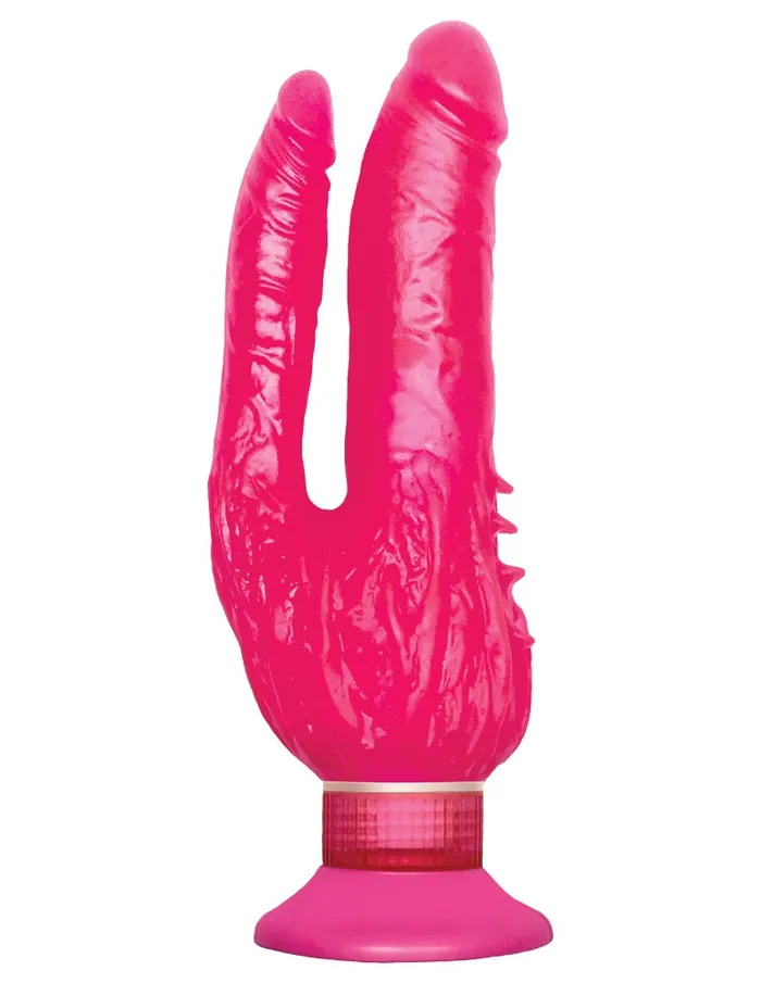 PipeDream Female Sex Toys Wall Banger 9 Double Penetrator Vibrator