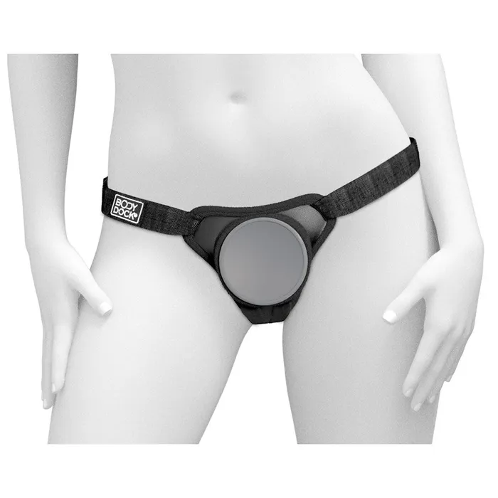 Pipedream Male Sex Toys Body Dock Elite Mini Penis Belt with Vacuum Grip