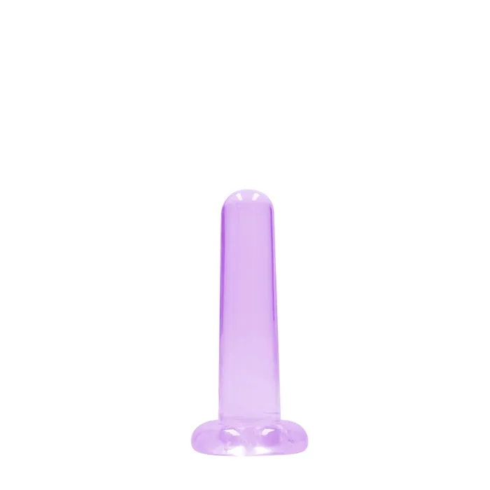 Real Rock Flexible Jelly Dildo 5 Purple Shots Toys Dildos