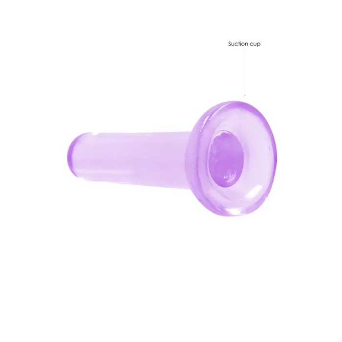 Real Rock Flexible Jelly Dildo 5 Purple Shots Toys Dildos