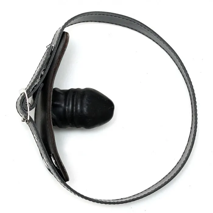 Rimba Dildos Rimba Rubber Dildo Leather Gag