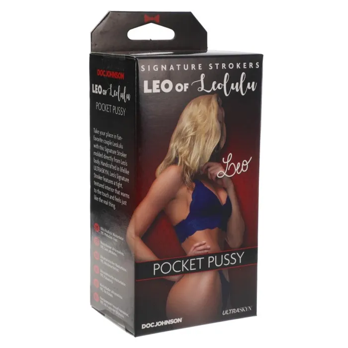 Signature Strokers Leo of Leolulu Pocket Pussy Doc Johnson Male Sex Toys
