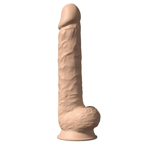 Silexd Dildos SilexD 15 inch Realistic Silicone Dual Density Dildo with Suction Cup with Balls
