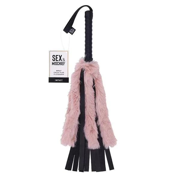 Sportsheets Sex Mischief Faux Fur Flogger Couples