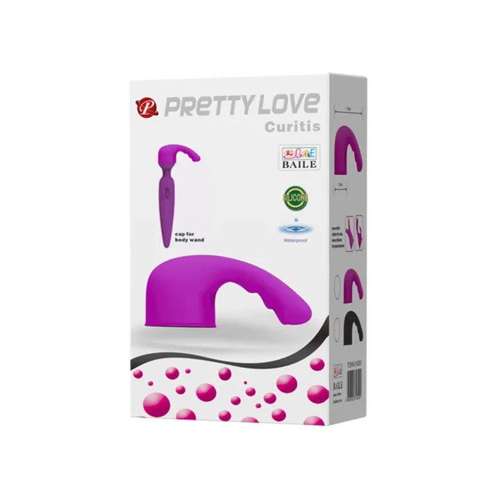 Vibrators Pretty Love Tip for Wand massagers Curitis purple Vibrators Pretty Love Tip for Wand massagers Curitis purple