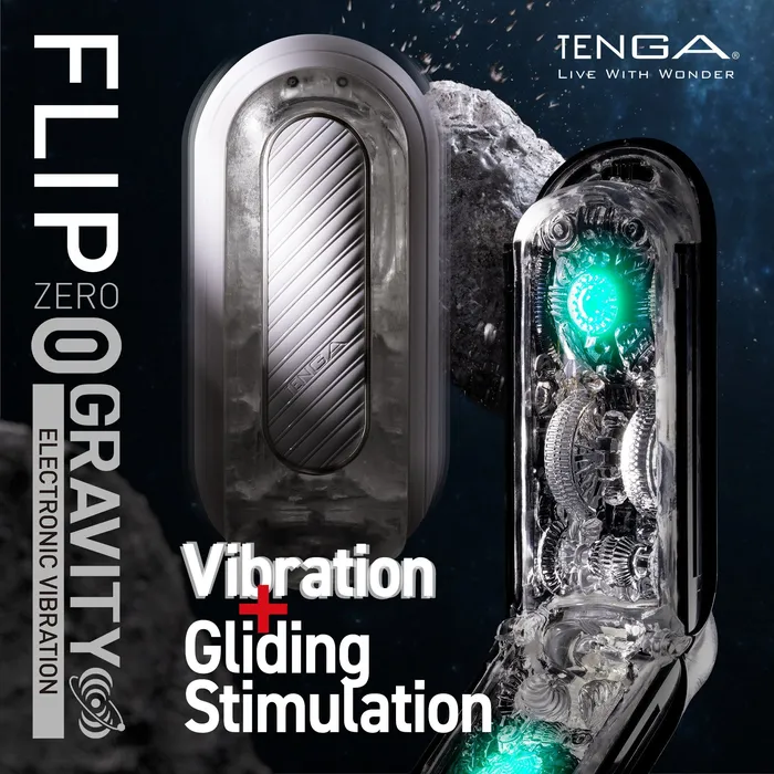 Vibrators Tenga Tenga FLIP ZERO GRAVITY EV ELECTRONIC VIBRATION WHITE