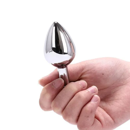 Anal LARGE Mystery PURPLE Metal Butt Plug Naughty Toys Naughty Toys