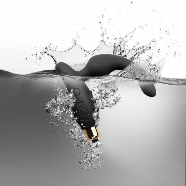 Anal Rocks Off Ltd Rocks Off OBoy 7 Prostate Massager Black Anal Rocks Off Ltd Rocks Off OBoy 7 Prostate Massager Black