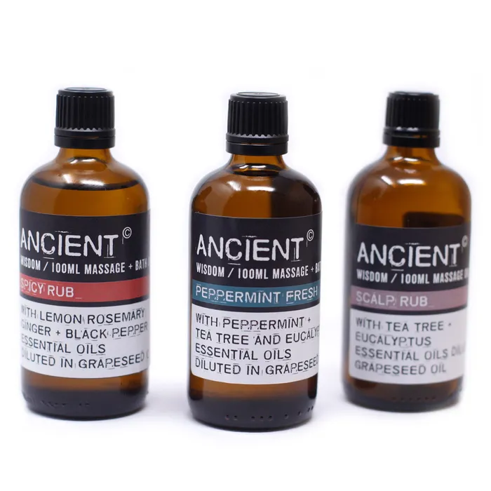 Ancient Wisdom Couples PMT Rescue Oil Massage Oil 100ml