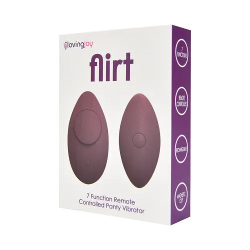 Couples Loving Joy Loving Joy Flirt 7 Function RemoteControlled Wearable Clitoral Knicker Vibrator Couples Loving Joy Loving Joy Flirt 7 Function RemoteControlled Wearable Clitoral Knicker Vibrator