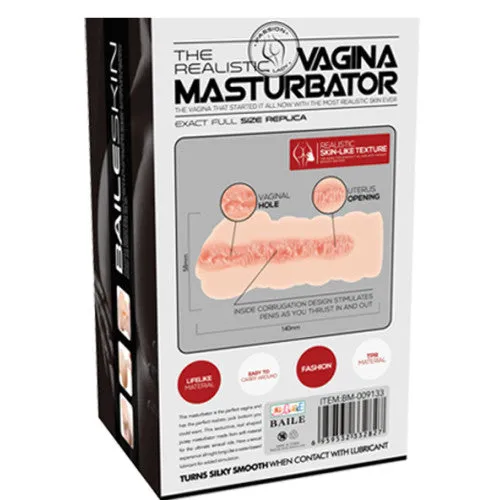 Crazy Bull Male Sex Toys CRAZY BULL RUBY realistic vibrating vagina 14 x 6 cm
