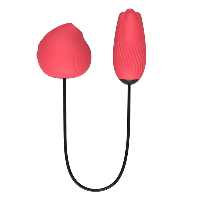 Female Sex Toys JRL DoubleEnded Rose Sucking Stimulator Bullet Egg Vibrator JRL Female Sex Toys JRL DoubleEnded Rose Sucking Stimulator Bullet Egg Vibrator JRL