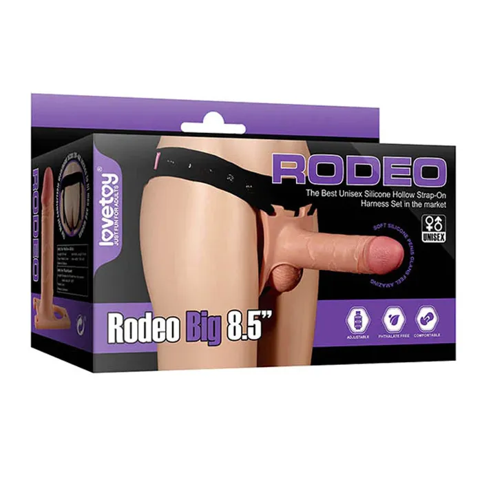 Female Sex Toys LOVETOY LOVETOY Ingen Hollow Big 85 Strap On Dildo Penis Extender