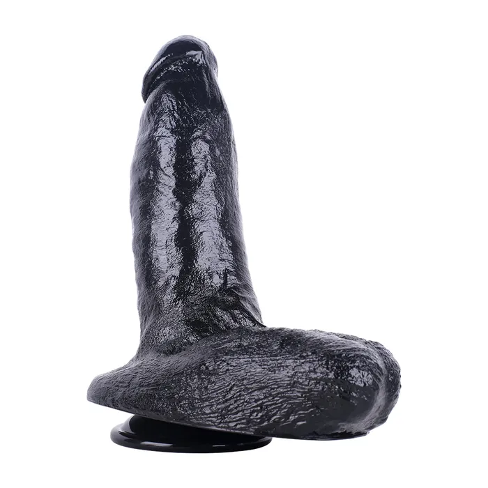 Female Sex Toys MD MD 984 Super Giant Realistic Dildo with Large Base Black