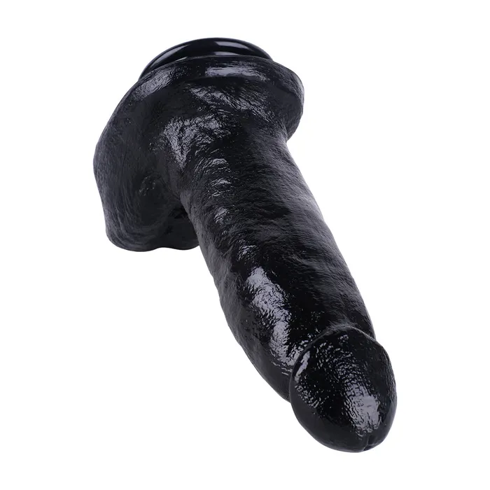 Female Sex Toys MD MD 984 Super Giant Realistic Dildo with Large Base Black
