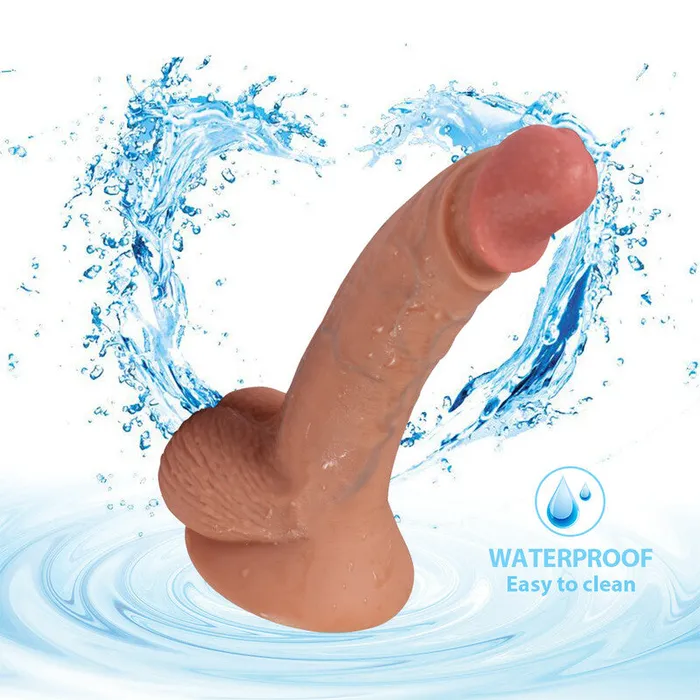 Female Sex Toys MD Tyler 19cm Silicone Realistic Dildo With Veined Skin MD