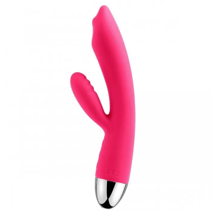 Female Sex Toys Svakom SVAKOM Trysta Rolling GSpot Rabbit Vibrator Rose