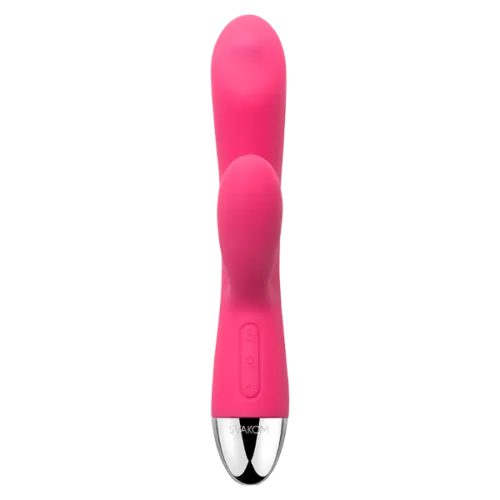 Female Sex Toys Svakom SVAKOM Trysta Rolling GSpot Rabbit Vibrator Rose