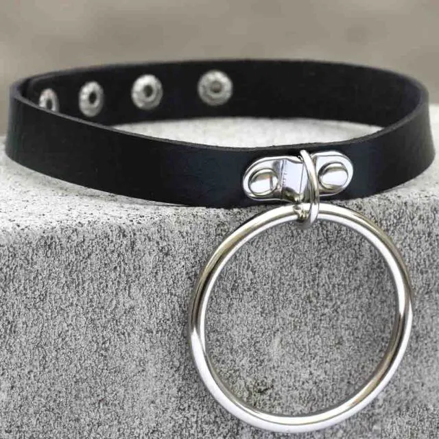 Kinkpod Restraints Sexy Punk Leather Choker CollarMultiple Styles