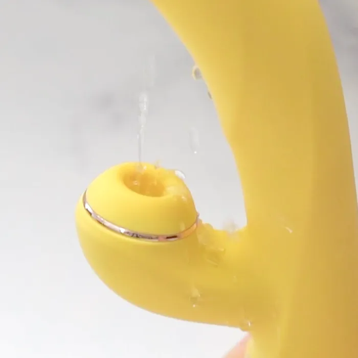 KISS TOY Female Sex Toys KISSTOY AKing Pro AutoHeating Suction Rabbit Vibrator Dildo