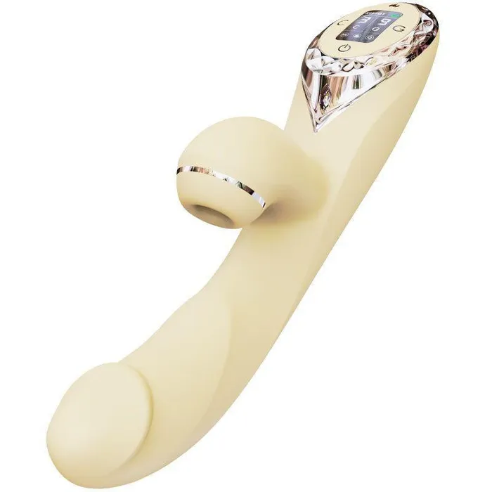 KISS TOY Female Sex Toys KISSTOY AKing Pro AutoHeating Suction Rabbit Vibrator Dildo