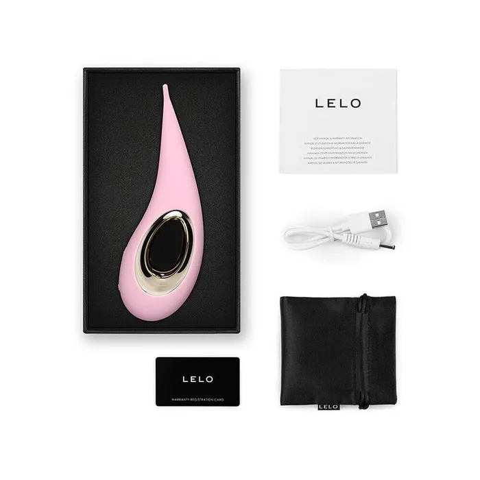 Lelo Dot Elliptical Clitoral Stimulator Pink Lelo Vibrators