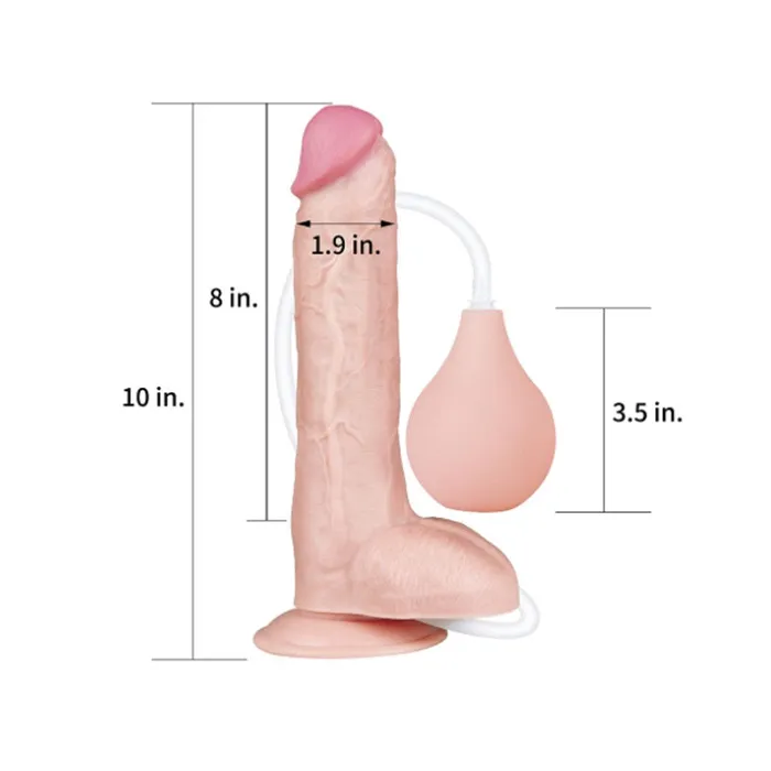 LOVETOY 10 Realistic Squirt Extreme Dildo LOVETOY Female Sex Toys