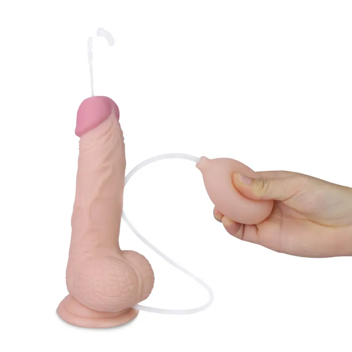 LOVETOY Female Sex Toys LOVETOY 8 Soft Ejaculating Realistic Squirting Dildo