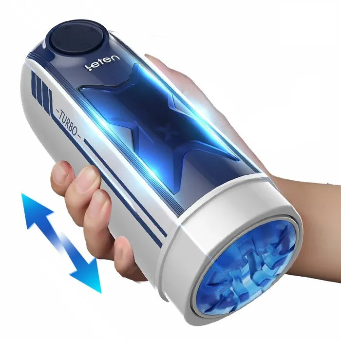 Male Sex Toys LETEN LETEN XSpeed Intelligent Telescopic Auto Heating Male Masturbation Cup