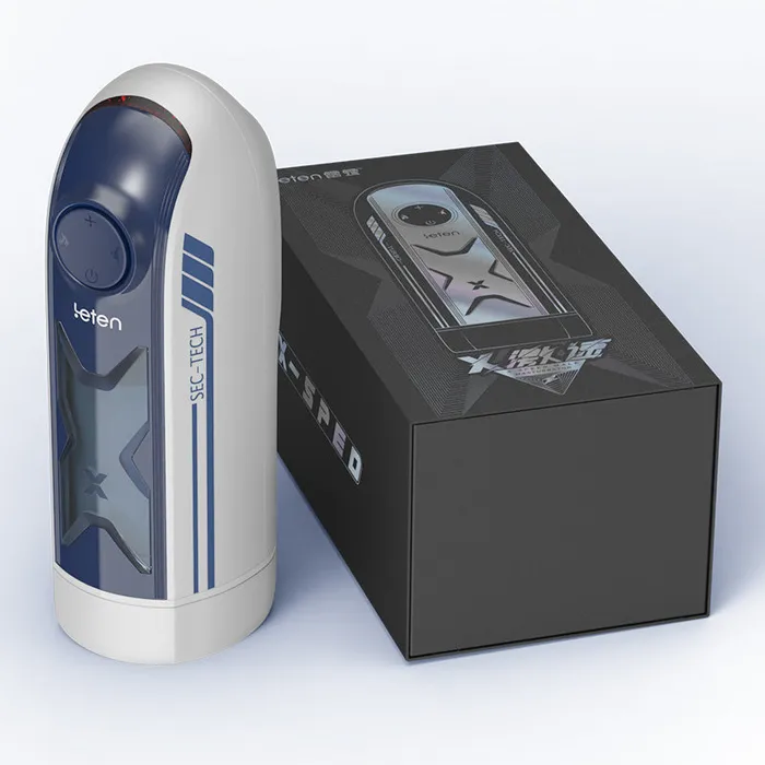 Male Sex Toys LETEN LETEN XSpeed Intelligent Telescopic Auto Heating Male Masturbation Cup