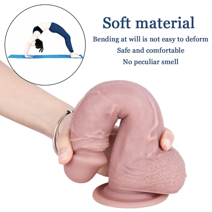 MD 827 Thick Silicone Realistic Dildo MD Female Sex Toys