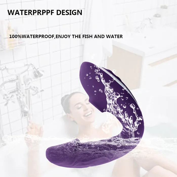 MOLE Vibrators MOLE Clit Suction GSpot Vibrator Dildo Purple