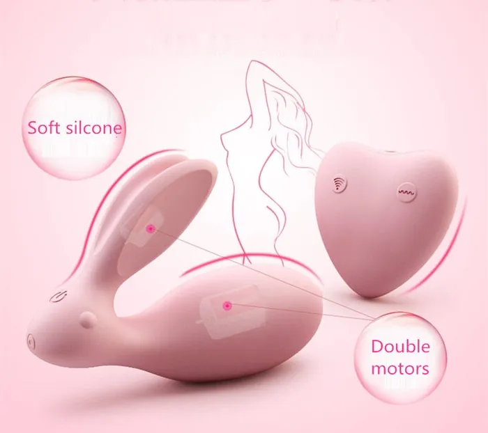 WOWYES 7C Remote Control Wearable Rabbit Vibrator WOWYES Female Sex Toys