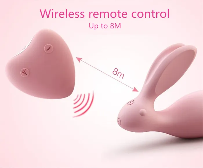 WOWYES 7C Remote Control Wearable Rabbit Vibrator WOWYES Female Sex Toys